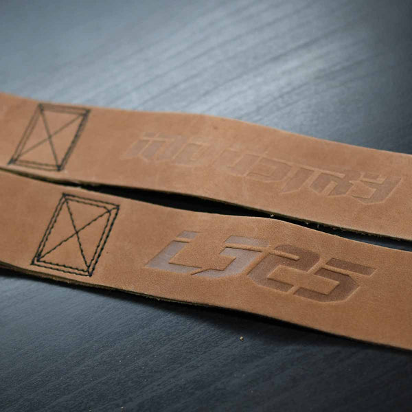 Team Industry X Underdown L325 Leather Lifting Straps - Team Industry ...