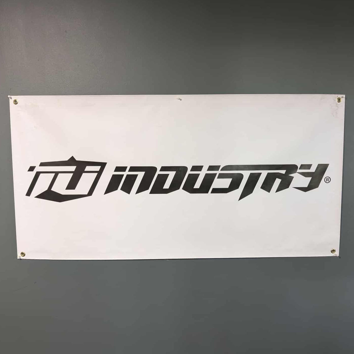 team industry gym banner for home gym