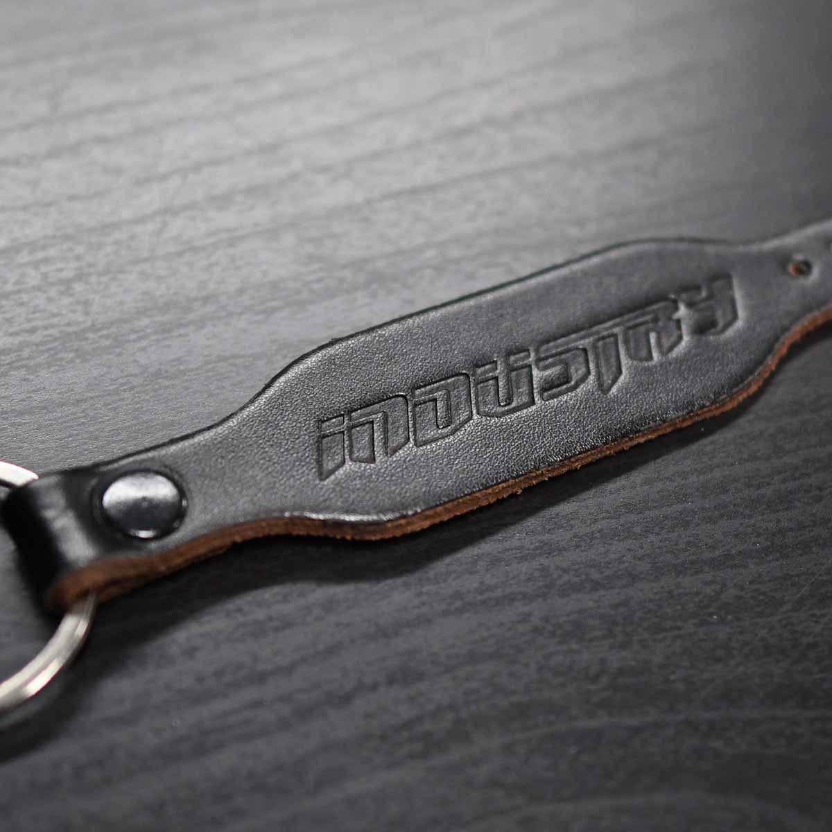 industry leather belt key chain
