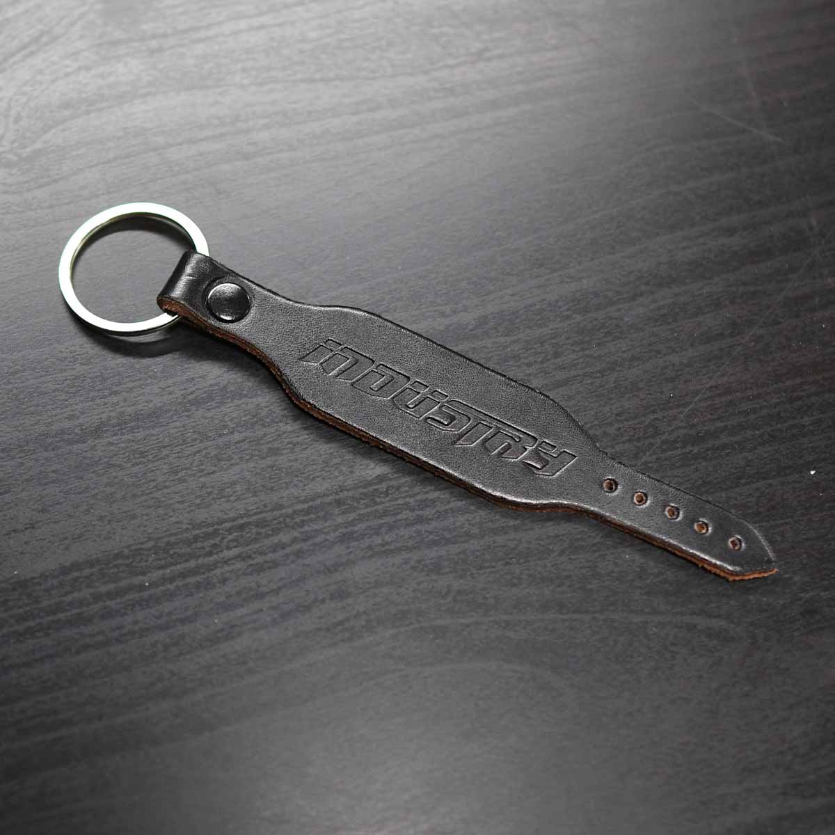 industry leather belt key chain