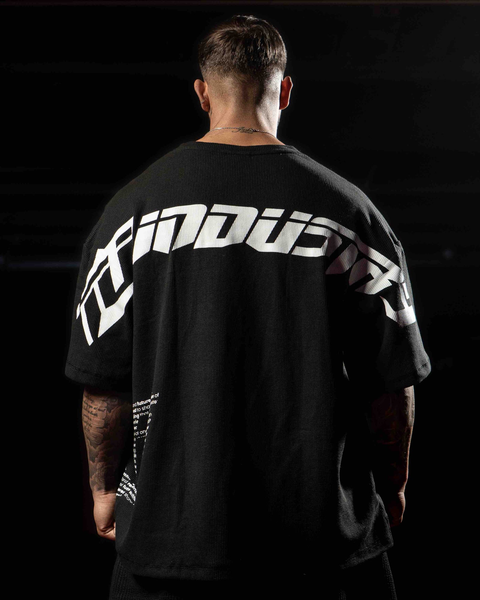 team industry heavy oversize gym tee