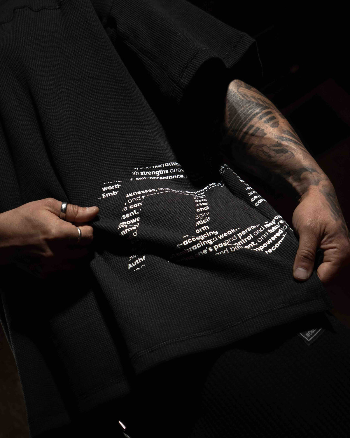 team industry heavy oversize gym tee