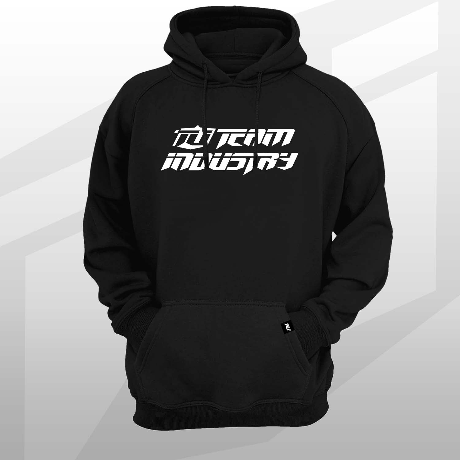 team industry oversize mens hoodie for bodybuilding & fitness