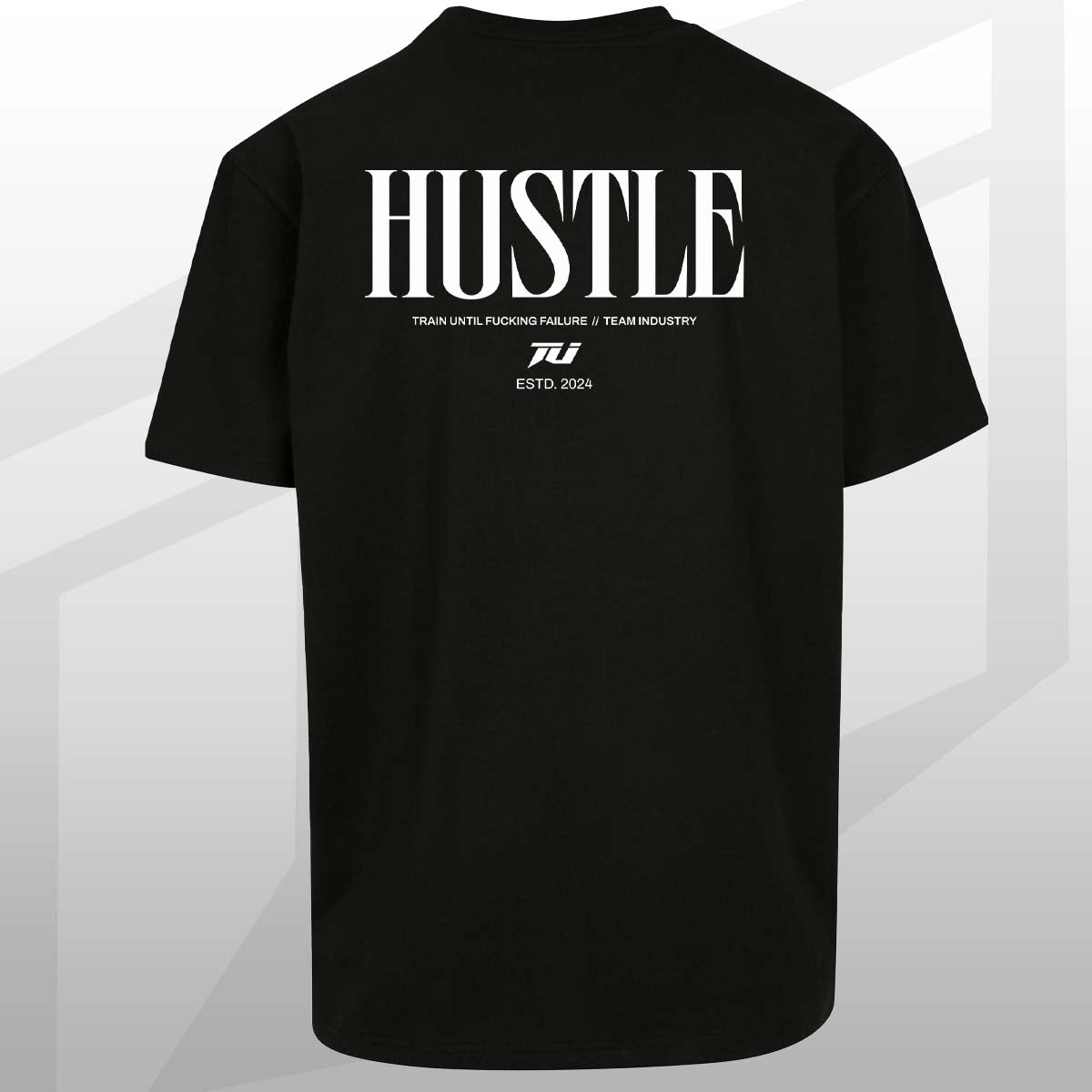 INDUSTRY T SHIRT TEE FOR FITNESS GYM WORKOUT BODYBUILDING