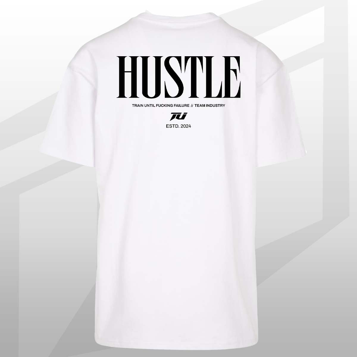 INDUSTRY T SHIRT TEE FOR FITNESS GYM WORKOUT BODYBUILDING
