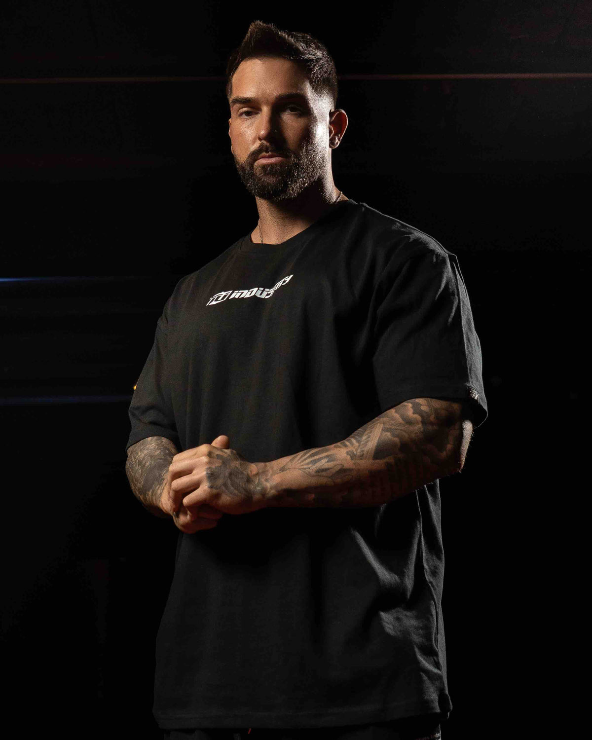 team industry oversize mens cotton fitness tee 