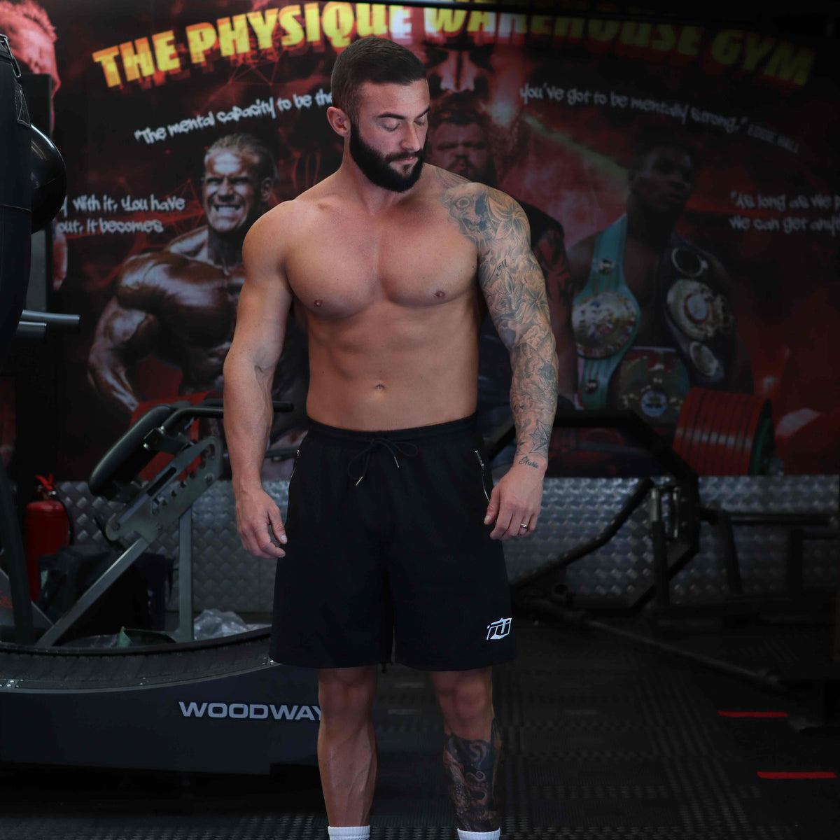 Team Industry Crest 7" Mesh Shorts