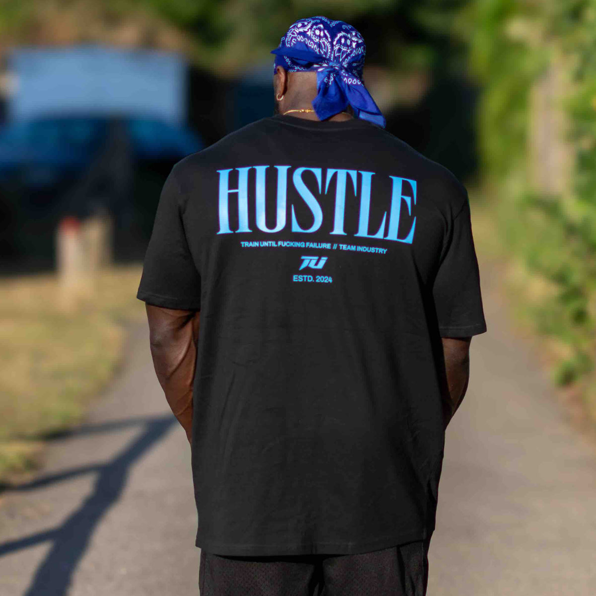 team industry bodybuilding and fitness tee shirt for strongman hyrox