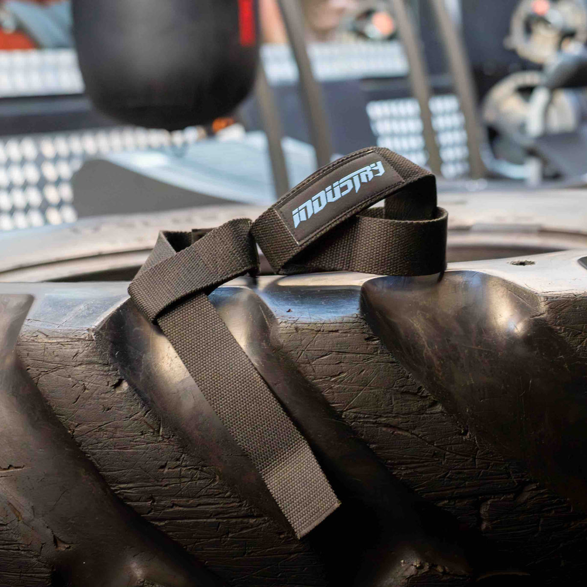 team industry wrist straps deadlifting bodybuilding