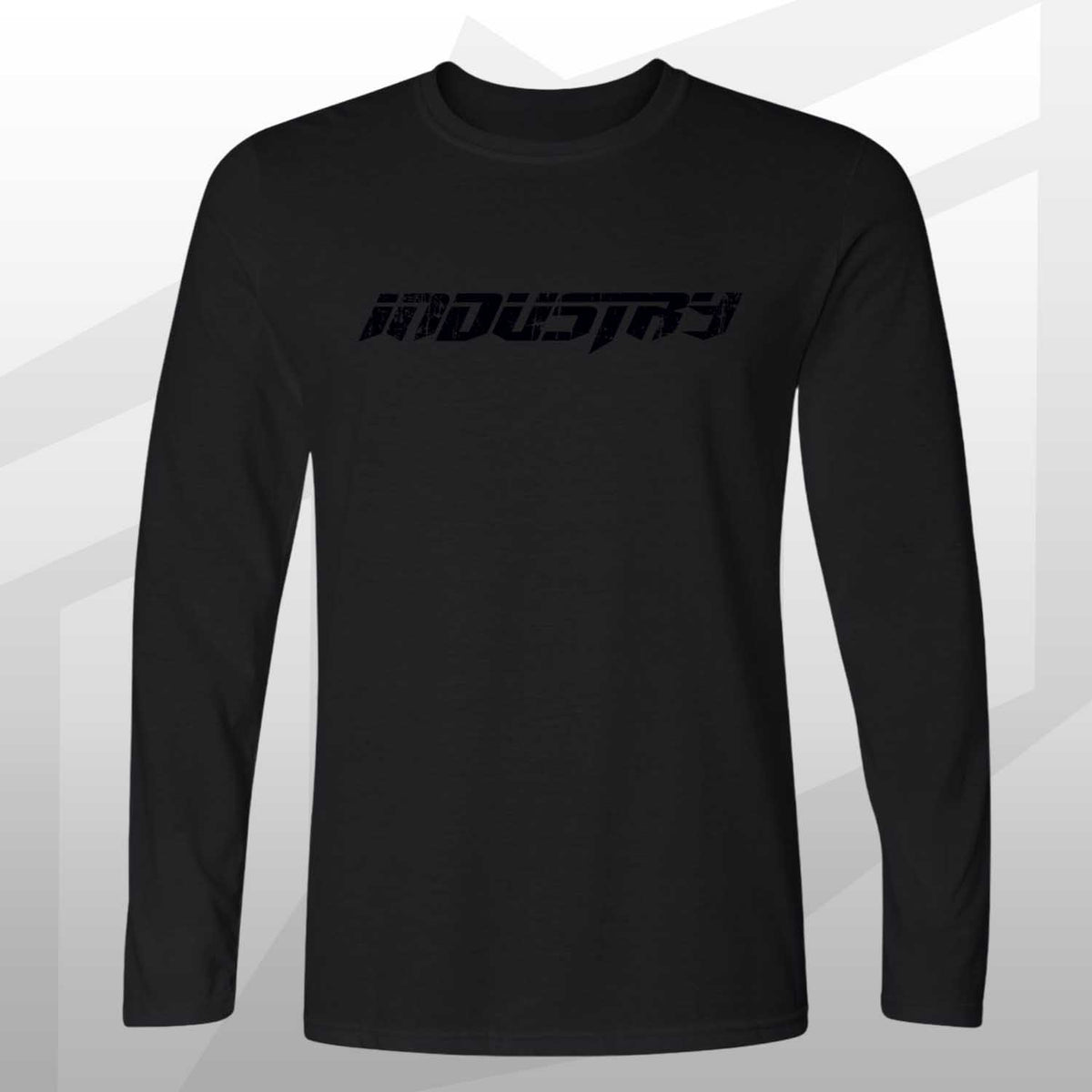 Team Industry Distressed Long Sleeve Tee