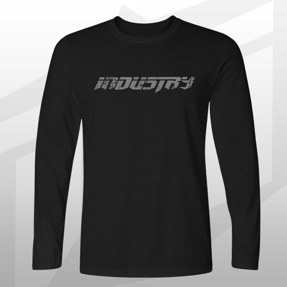 Team Industry Distressed Long Sleeve Tee