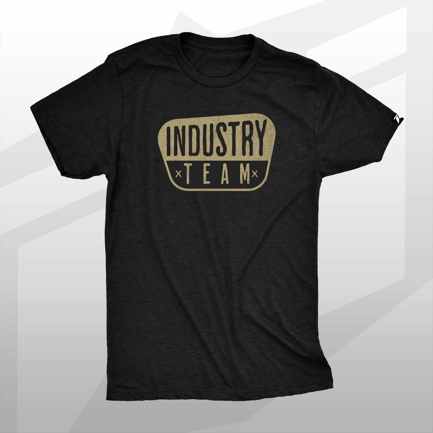 team industry mens tee shirt for bodybuilding and fitness