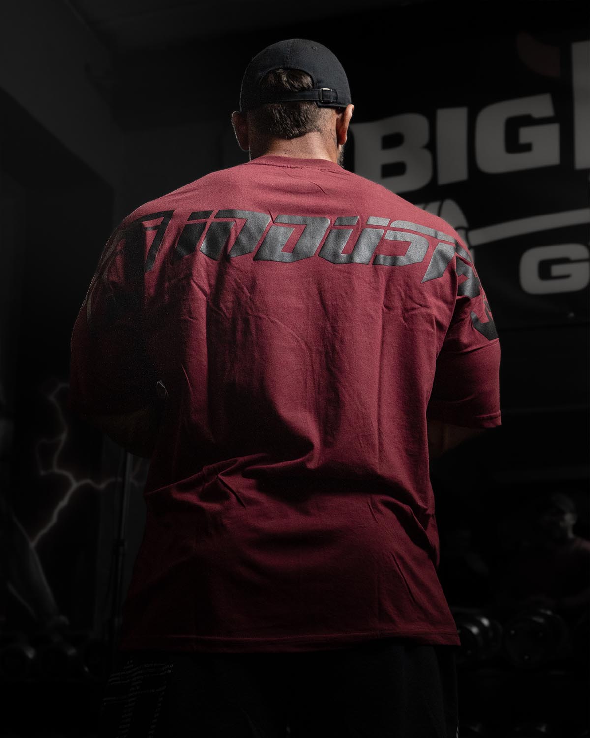 mens cotton oversize fitness tee
