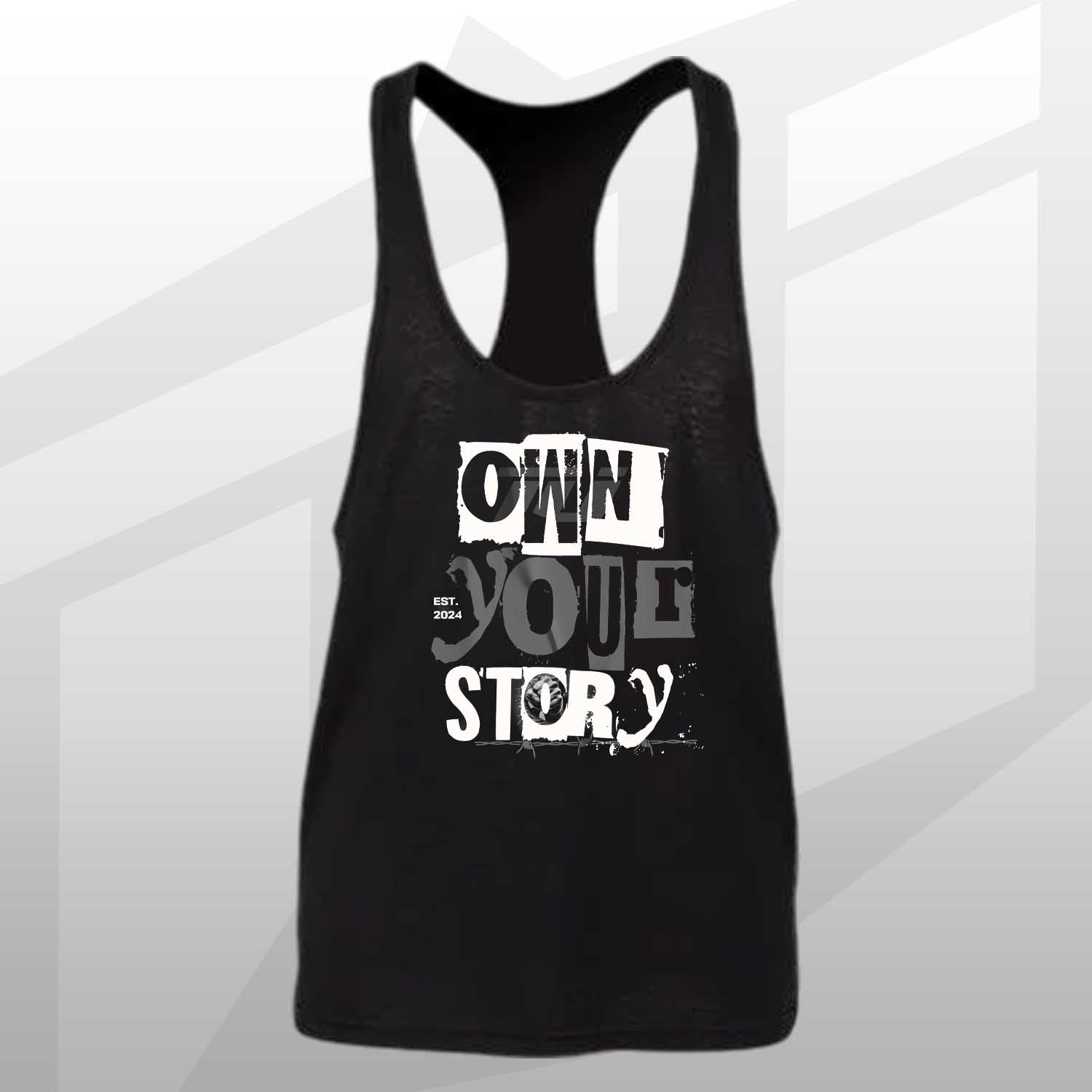 team industry stringer vest for weight training bodybuilding