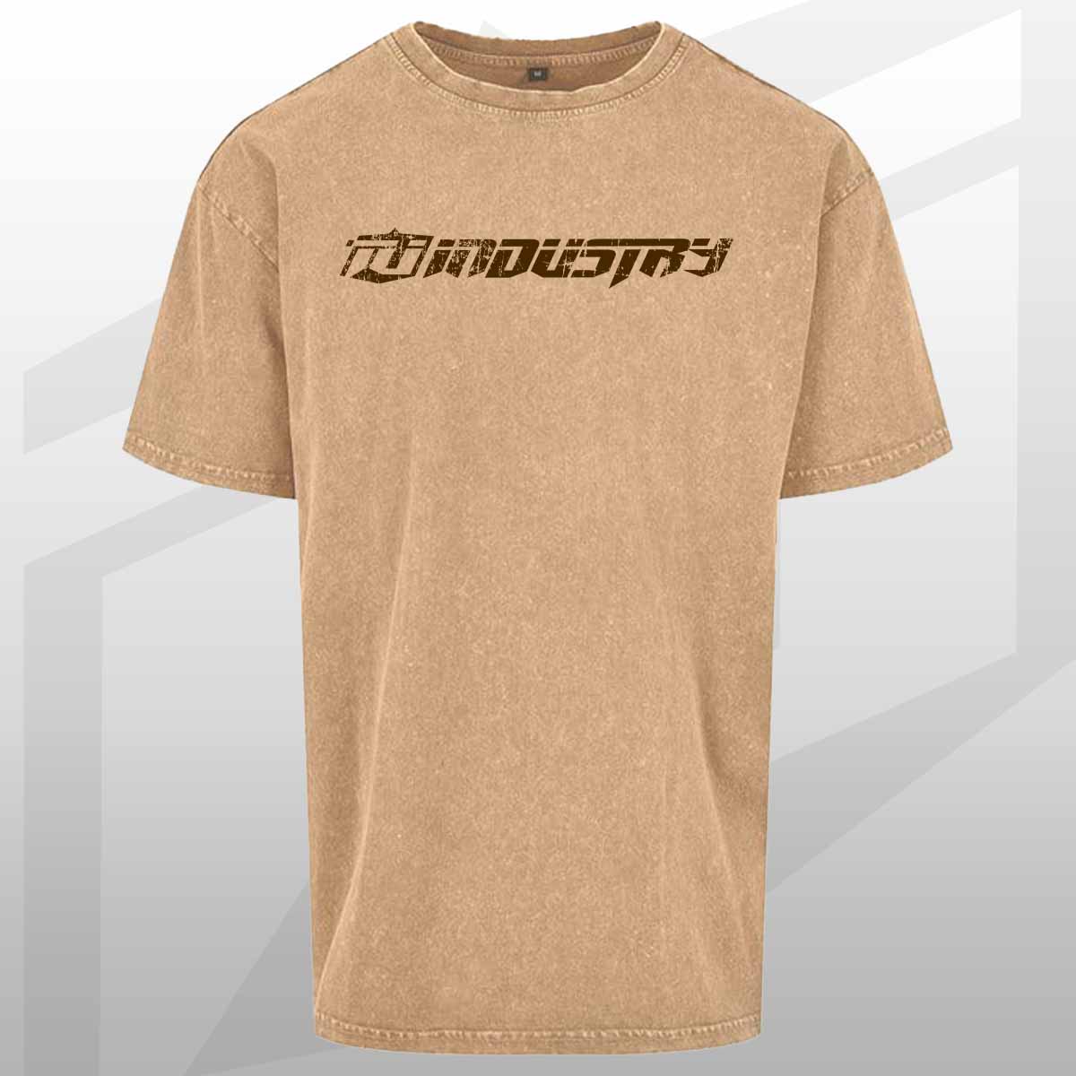 INDUSTRY T SHIRT TEE FOR FITNESS GYM WORKOUT