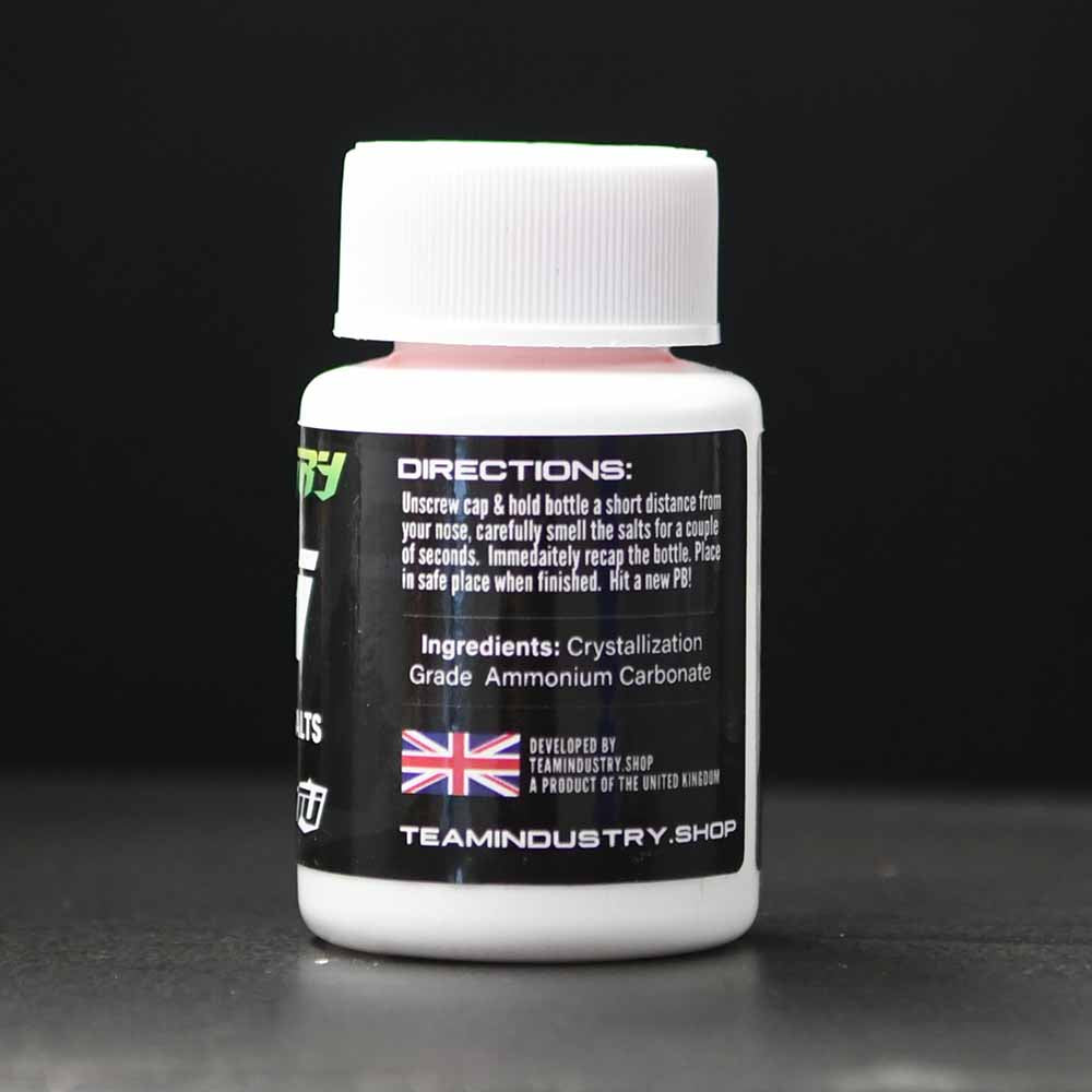 Team INDUSTRY SMELLING SALTS WEIGHT TRAINING