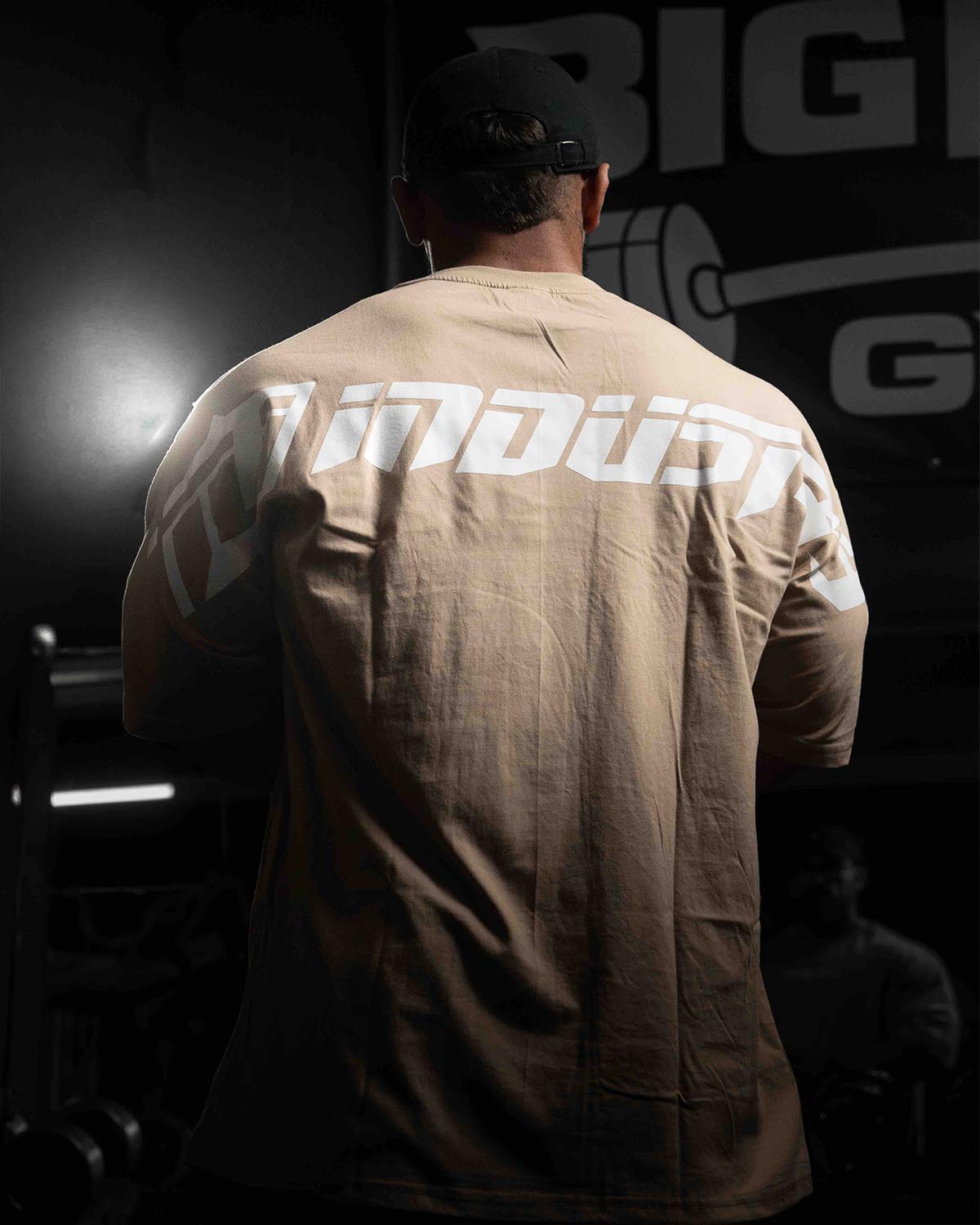 mens cotton oversize fitness tee shirt