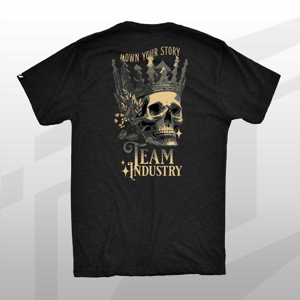 team industry cotton fitness tee shirt bodybuilding