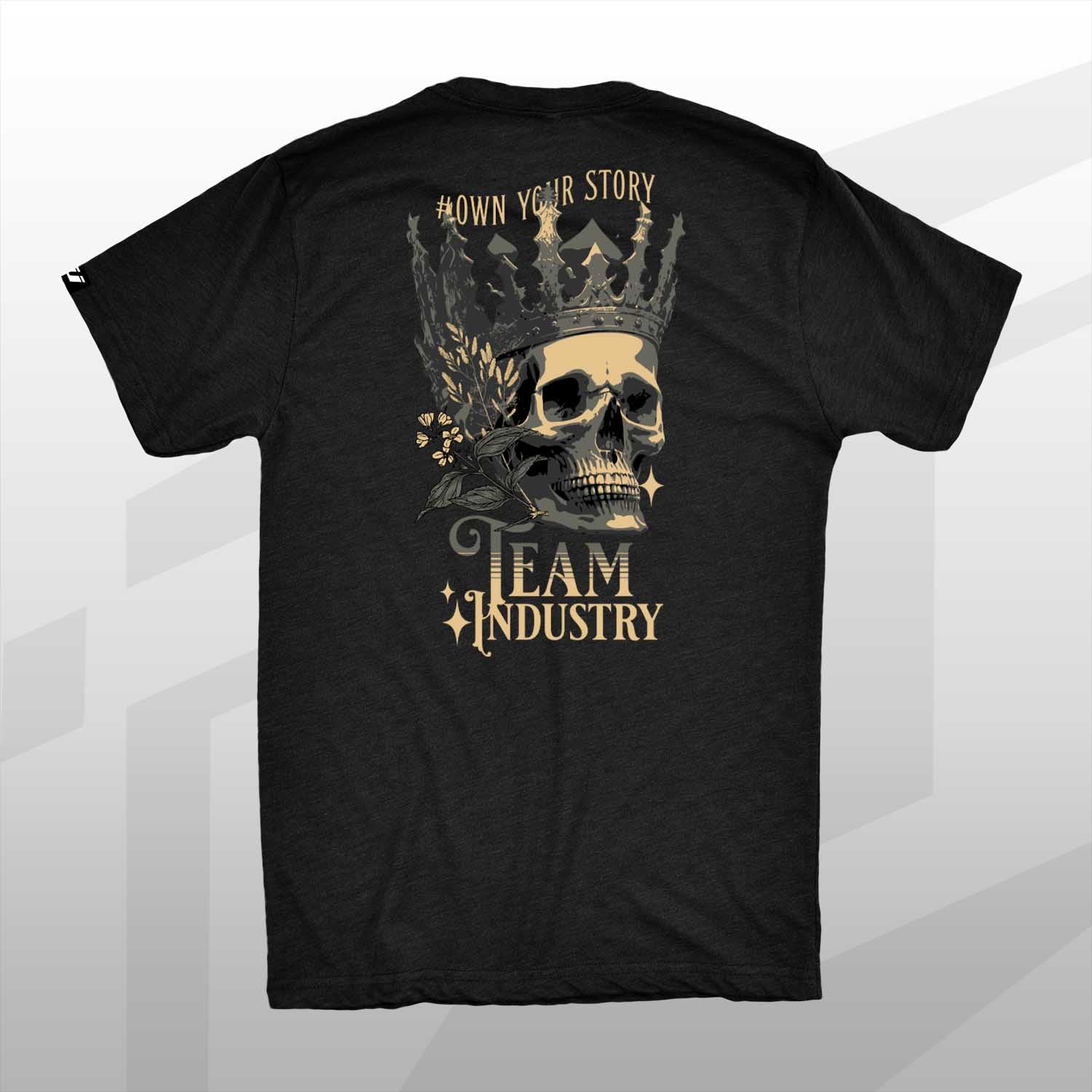 team industry cotton fitness tee shirt bodybuilding