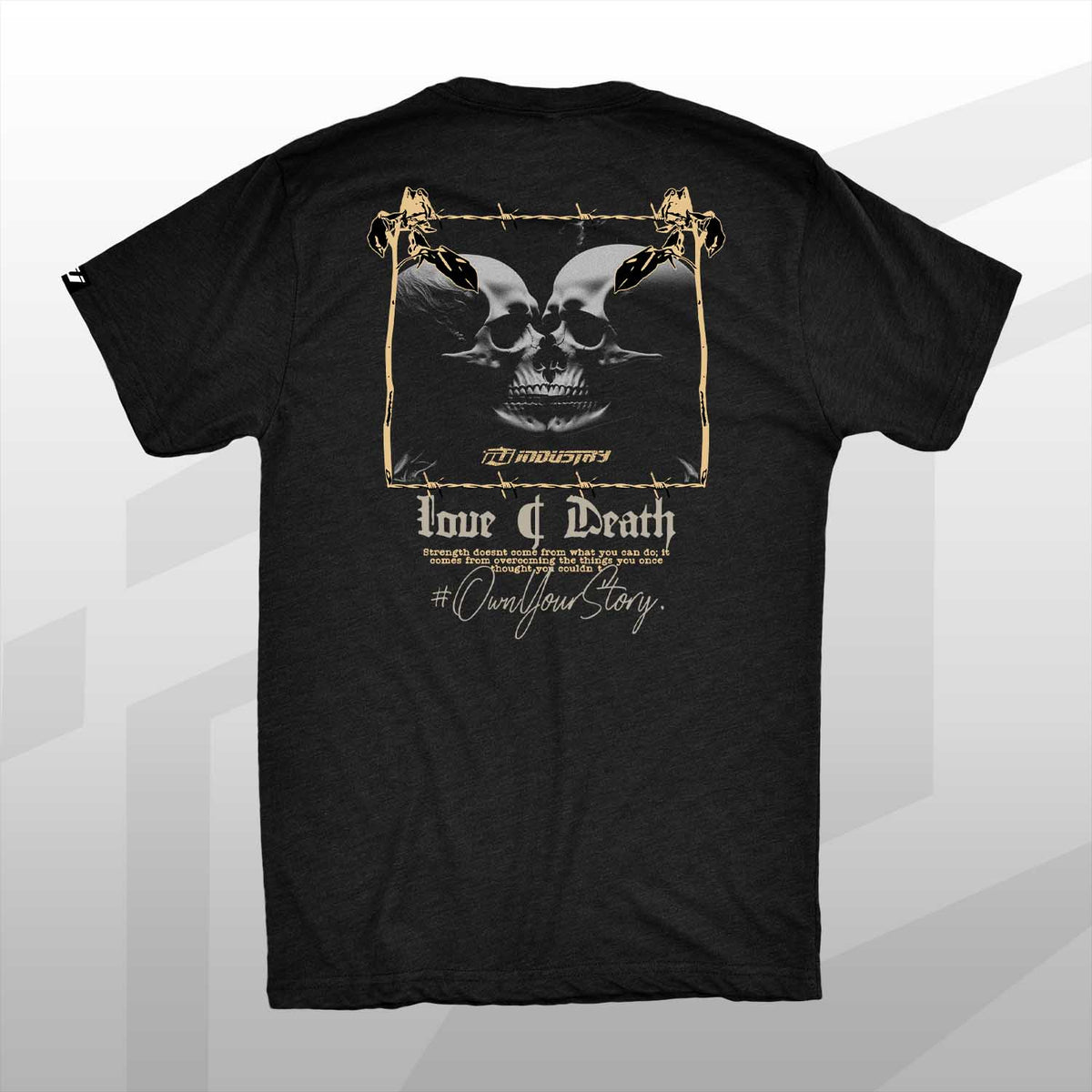 team industry cotton fitness tee shirt bodybuilding