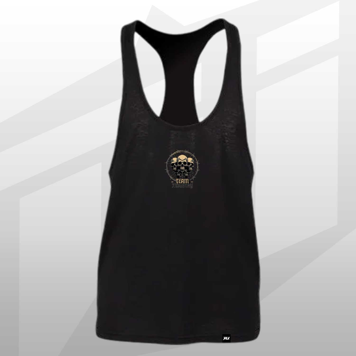 team industry cotton fitness tee shirt vest bodybuilding