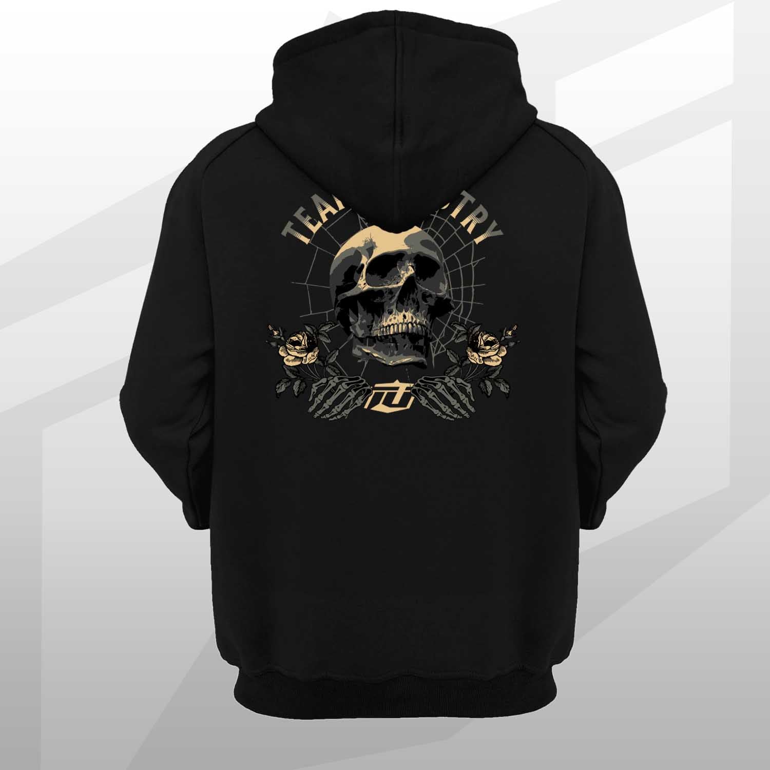 team industry cotton fitness hoodie bodybuilding
