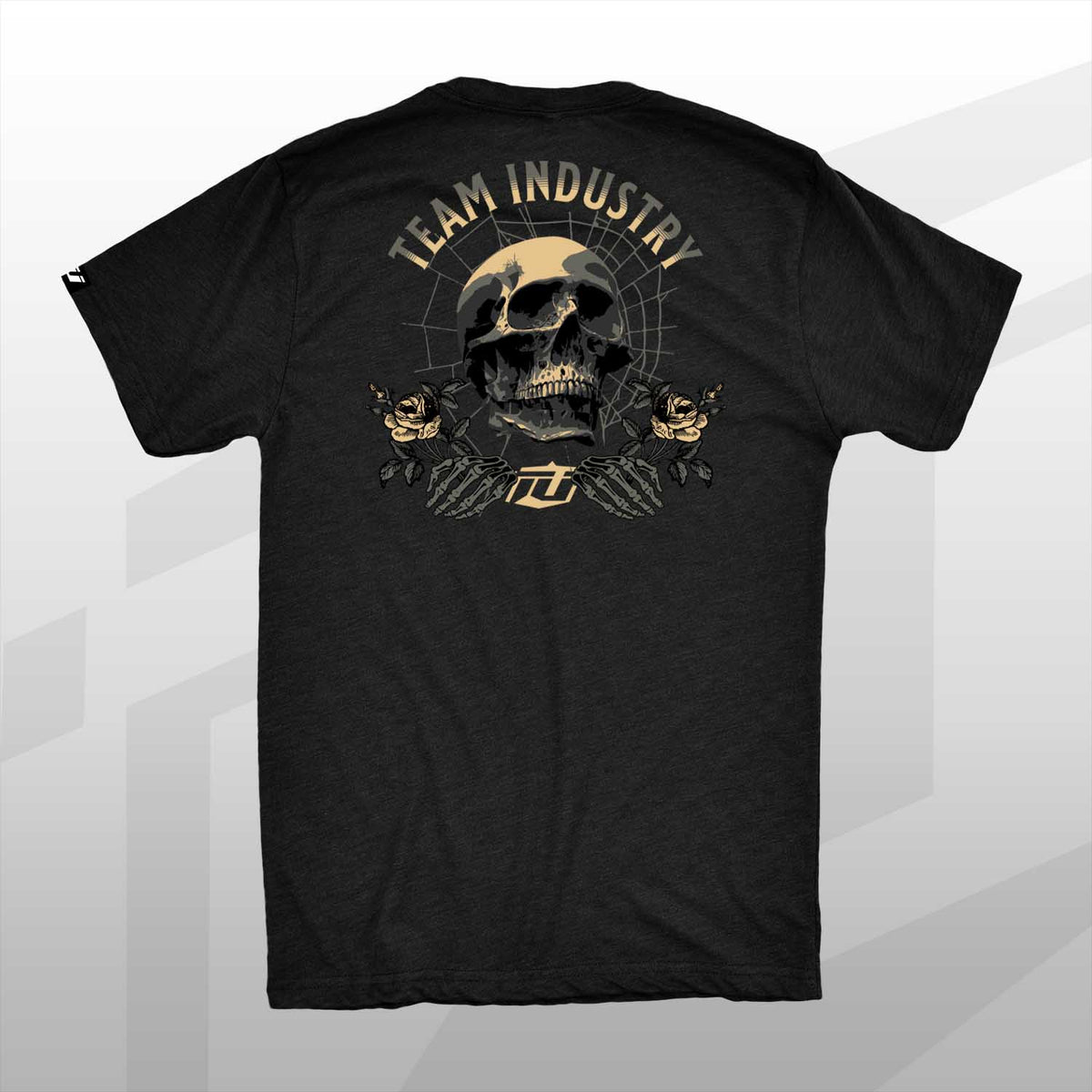 team industry cotton fitness tee shirt bodybuilding