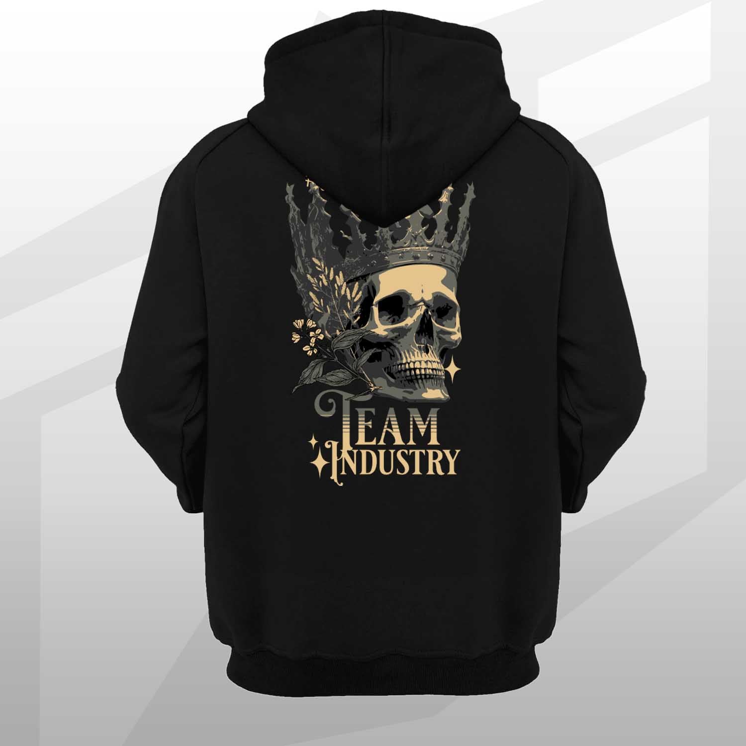 team industry cotton fitness hoodie bodybuilding