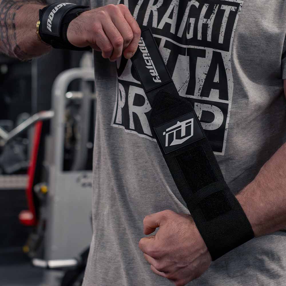 INDUSTRY WRIST WRAPS WEIGHT TRAINING BENCH PRESS BODYBUILDING
