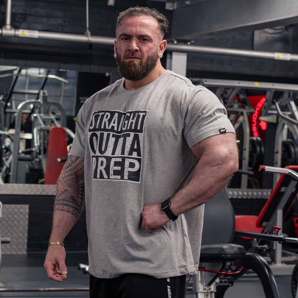 INDUSTRY MENS FITNESS TEE BODYBUILDING