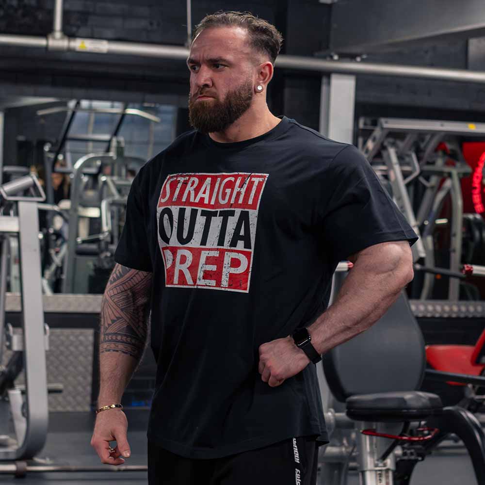 INDUSTRY MENS FITNESS TEE BODYBUILDING