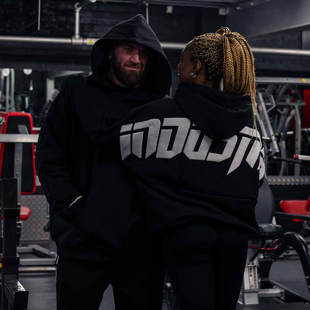INDUSTRY HOODIE FITNESS BODYBUILDING