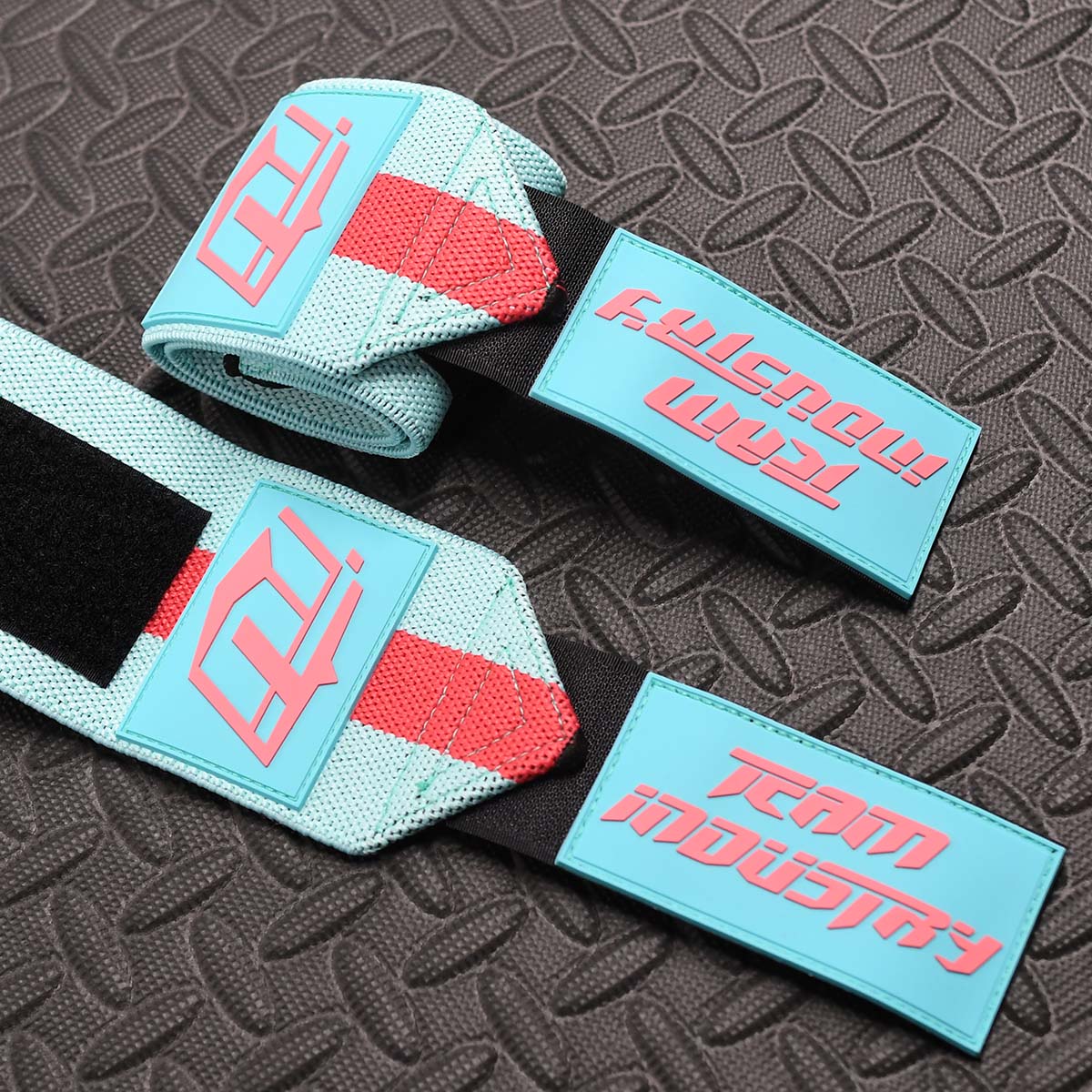 team industry wrist wraps for weight training and strongman