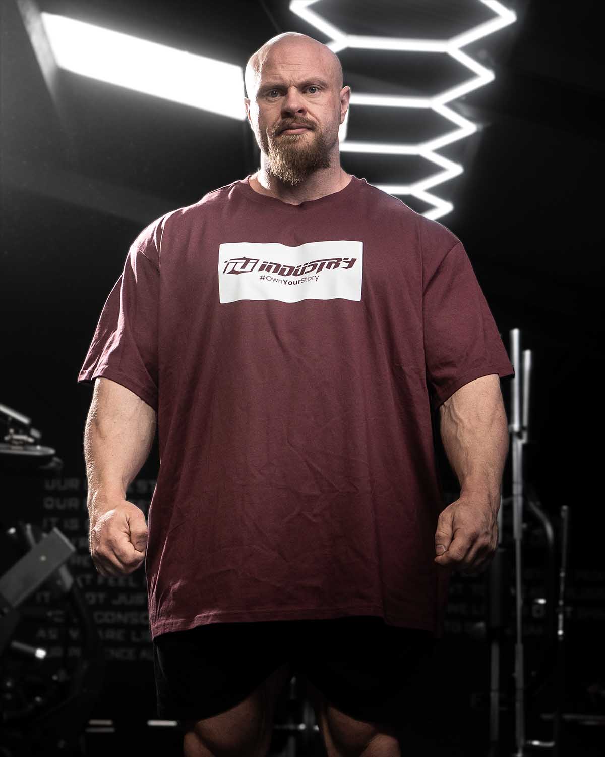 mens cotton tee shirt bodybuilding
