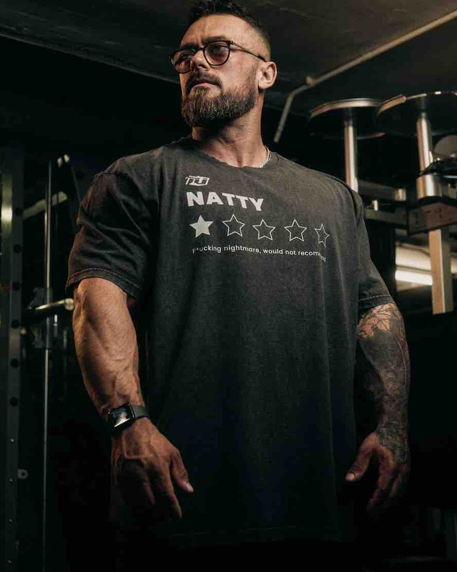 team industry oversize fitness tee shirt bodybuilding