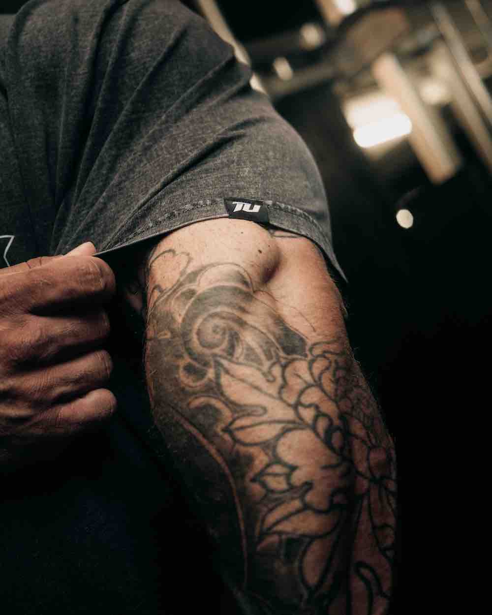team industry oversize fitness tee shirt bodybuilding