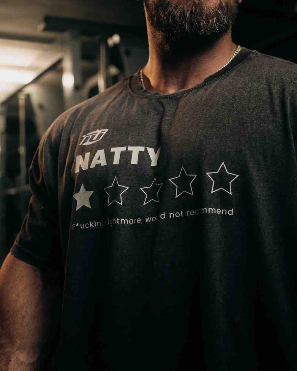 team industry oversize fitness tee shirt bodybuilding